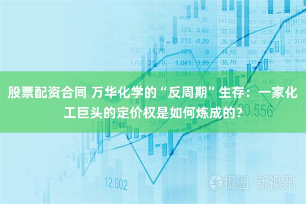 股票配资合同 万华化学的“反周期”生存：一家化工巨头的定价权是如何炼成的？